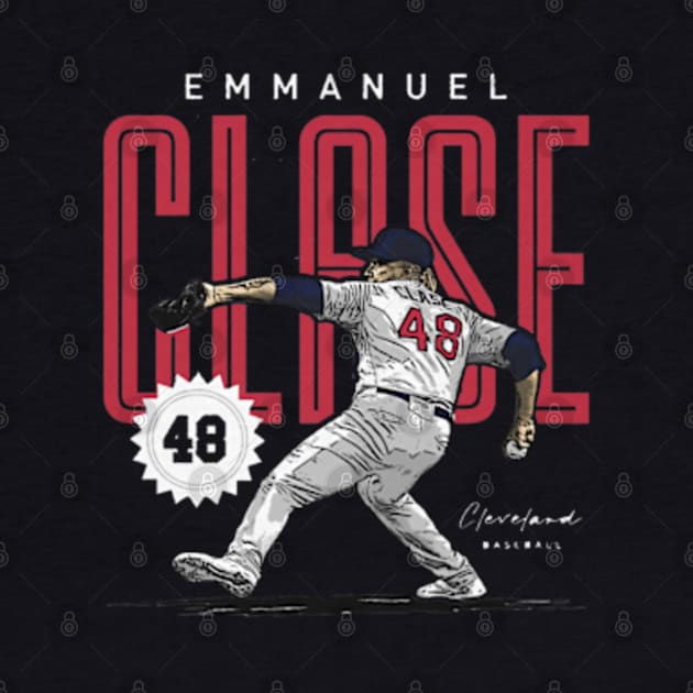 Emmanuel Clase Cleveland Card by Jesse Gorrell